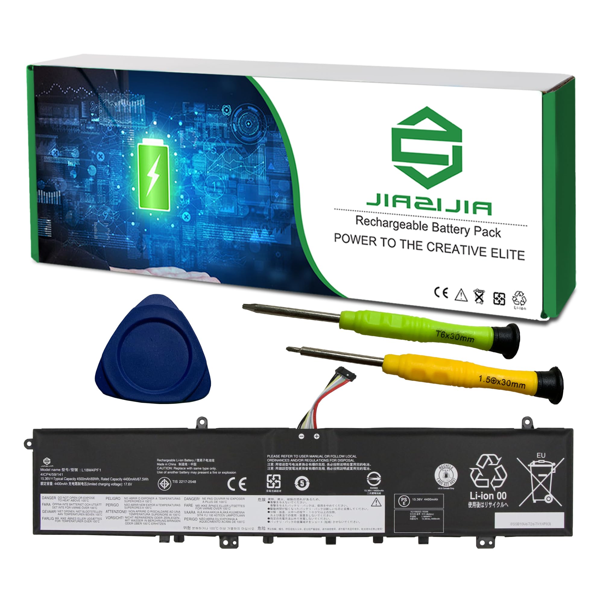 Amazon.com: JIAZIJIA L18M4PF1 Laptop Battery Replacement for